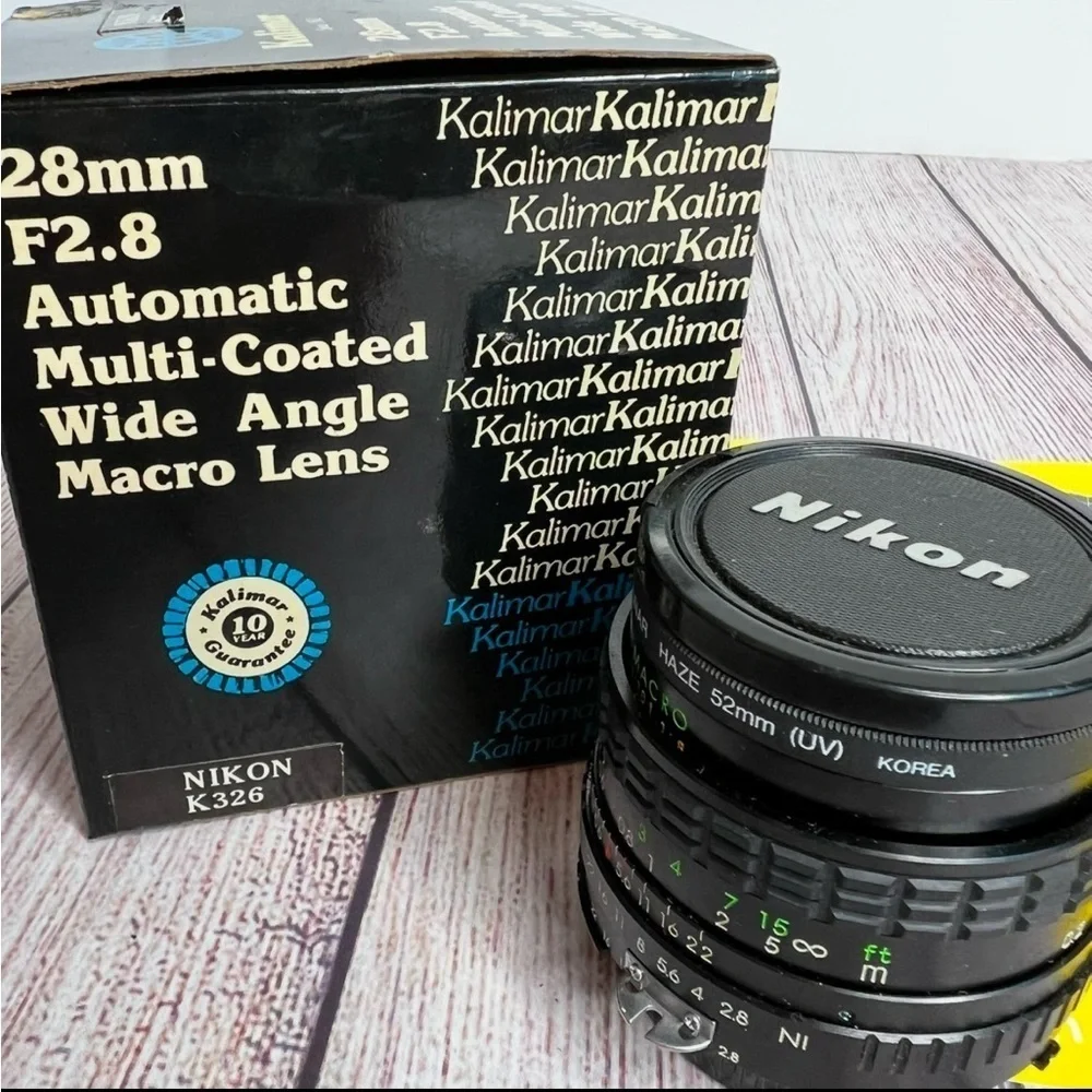 Nikon 28mm F2.8 Automatic Multi Coated Wide Angle Marco Lens K 326